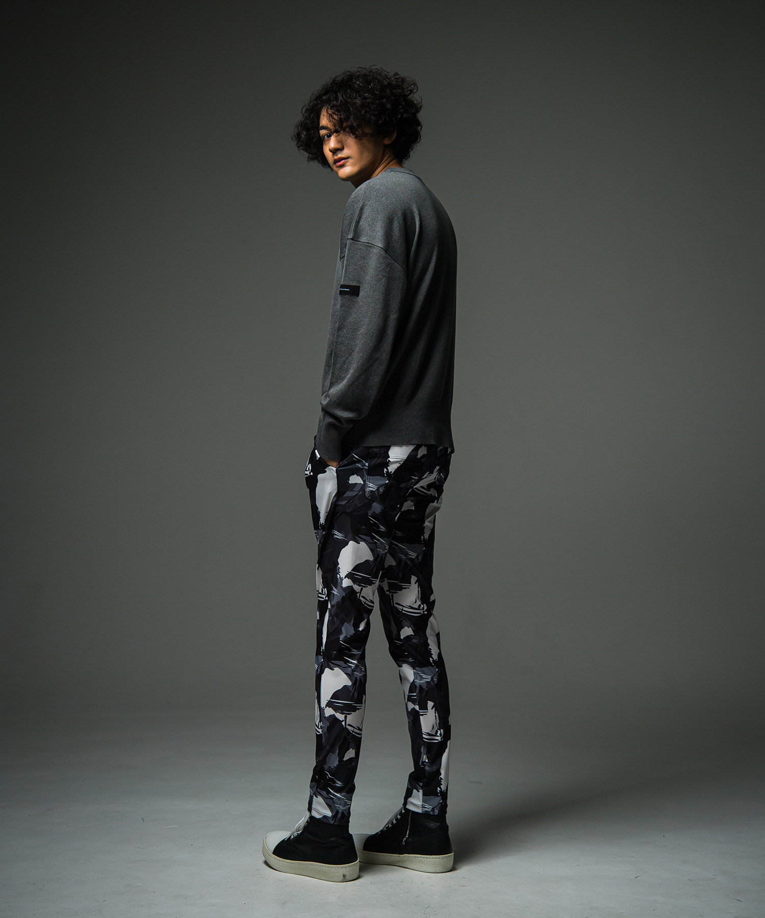 SILK KNT OVER LONG SLEAVE