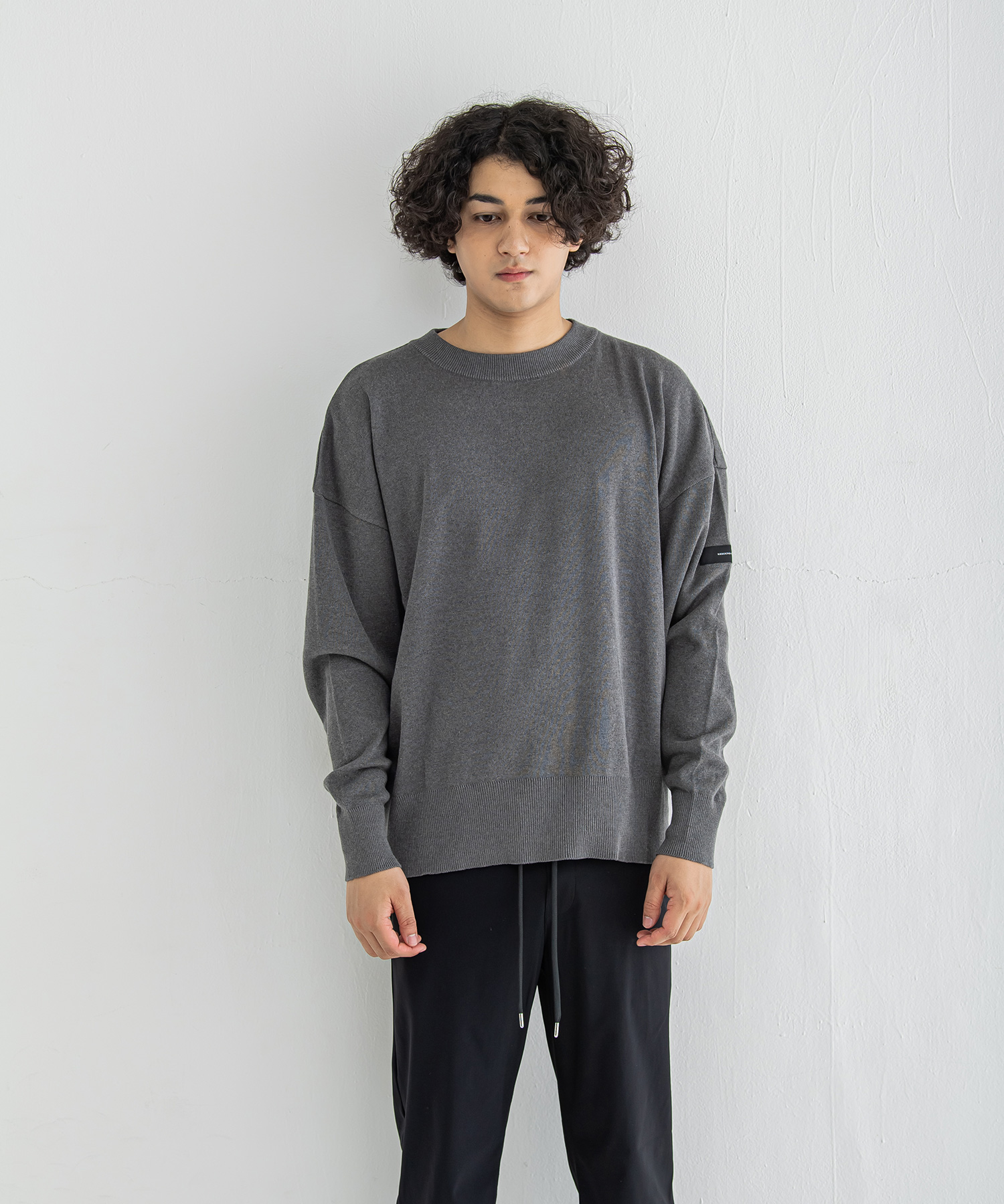 SILK KNT OVER LONG SLEAVE