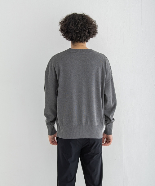 SILK KNT OVER LONG SLEAVE