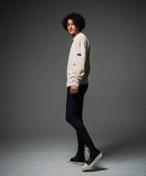 SILK KNT OVER LONG SLEAVE