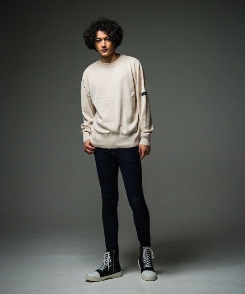 SILK KNT OVER LONG SLEAVE