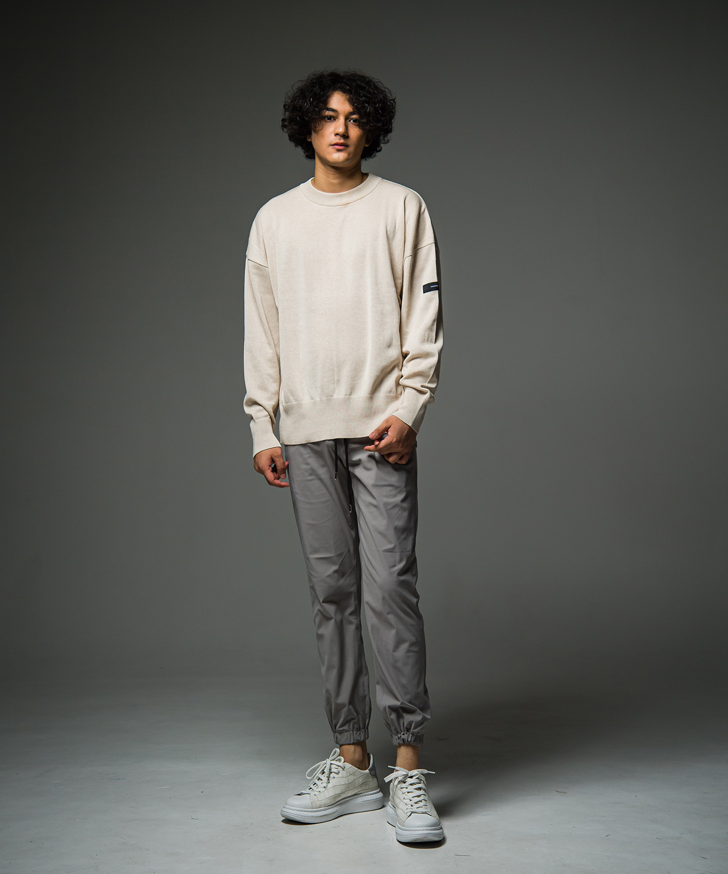 SILK KNT OVER LONG SLEAVE