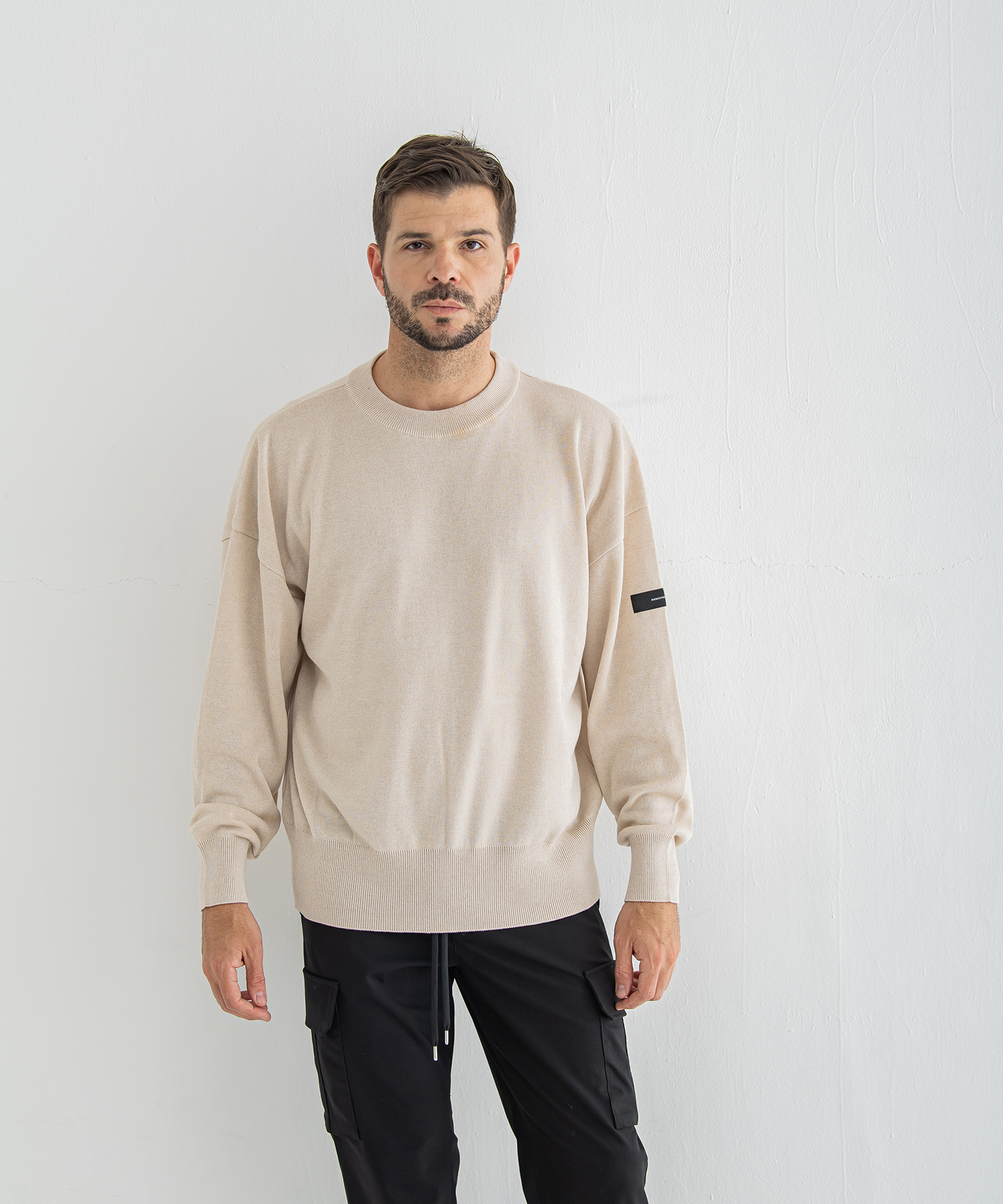 SILK KNT OVER LONG SLEAVE
