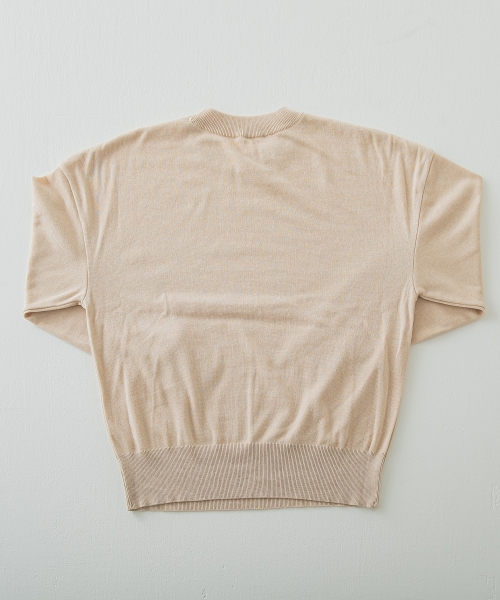 SILK KNT OVER LONG SLEAVE