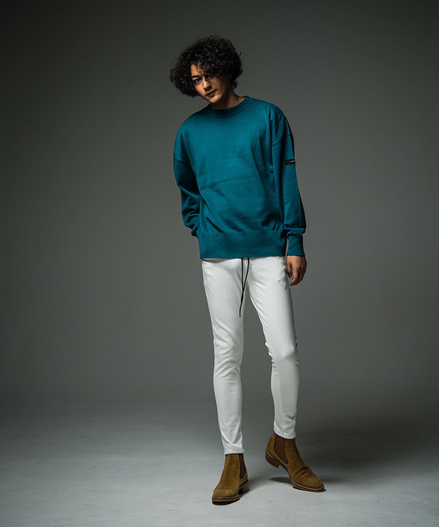 SILK KNT OVER LONG SLEAVE