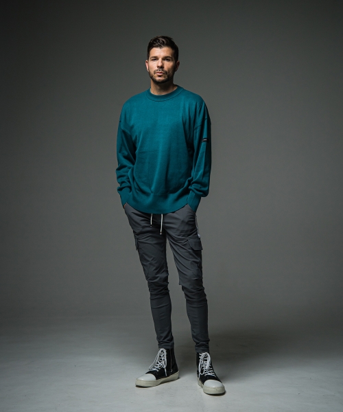 SILK KNT OVER LONG SLEAVE