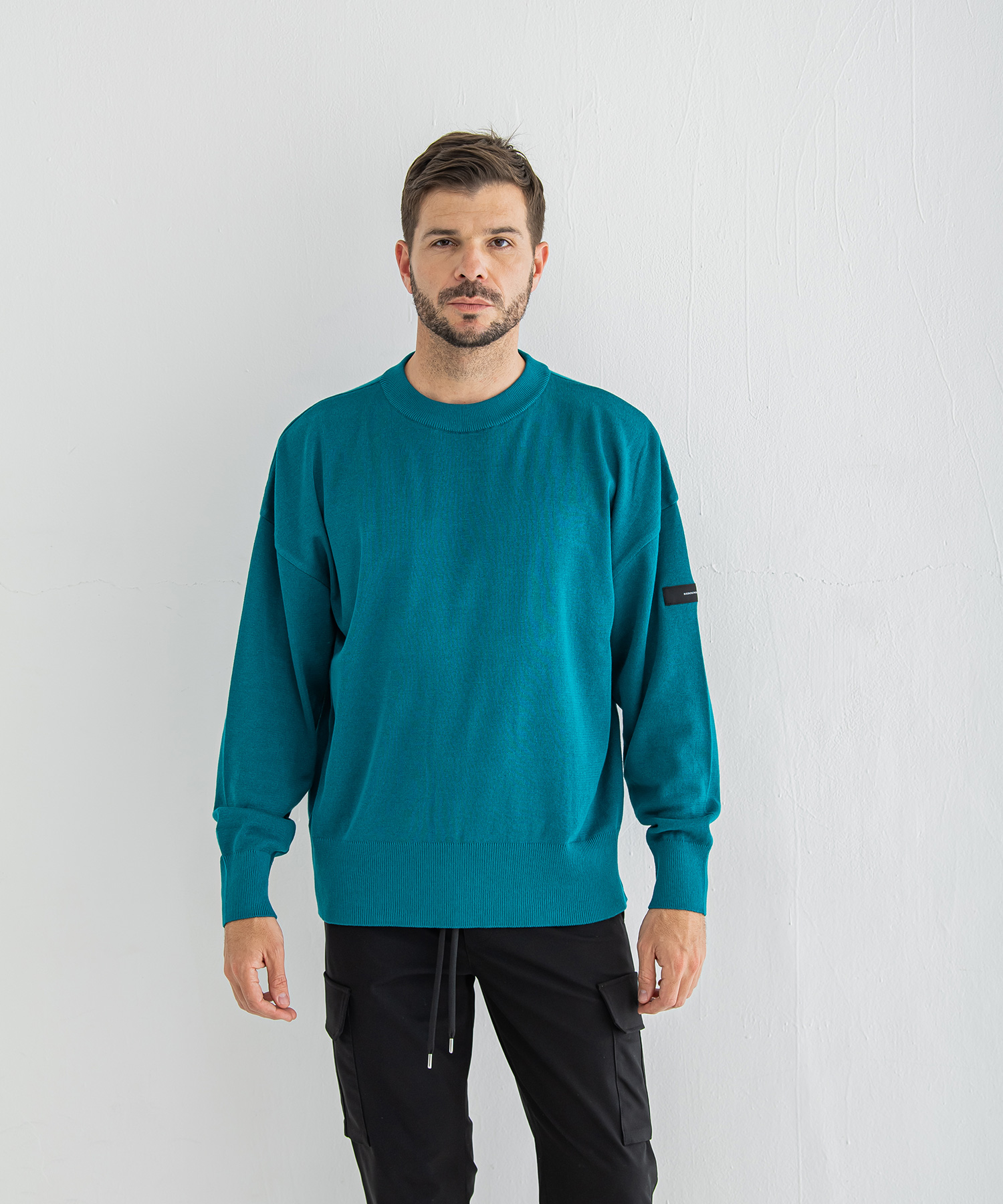 SILK KNT OVER LONG SLEAVE