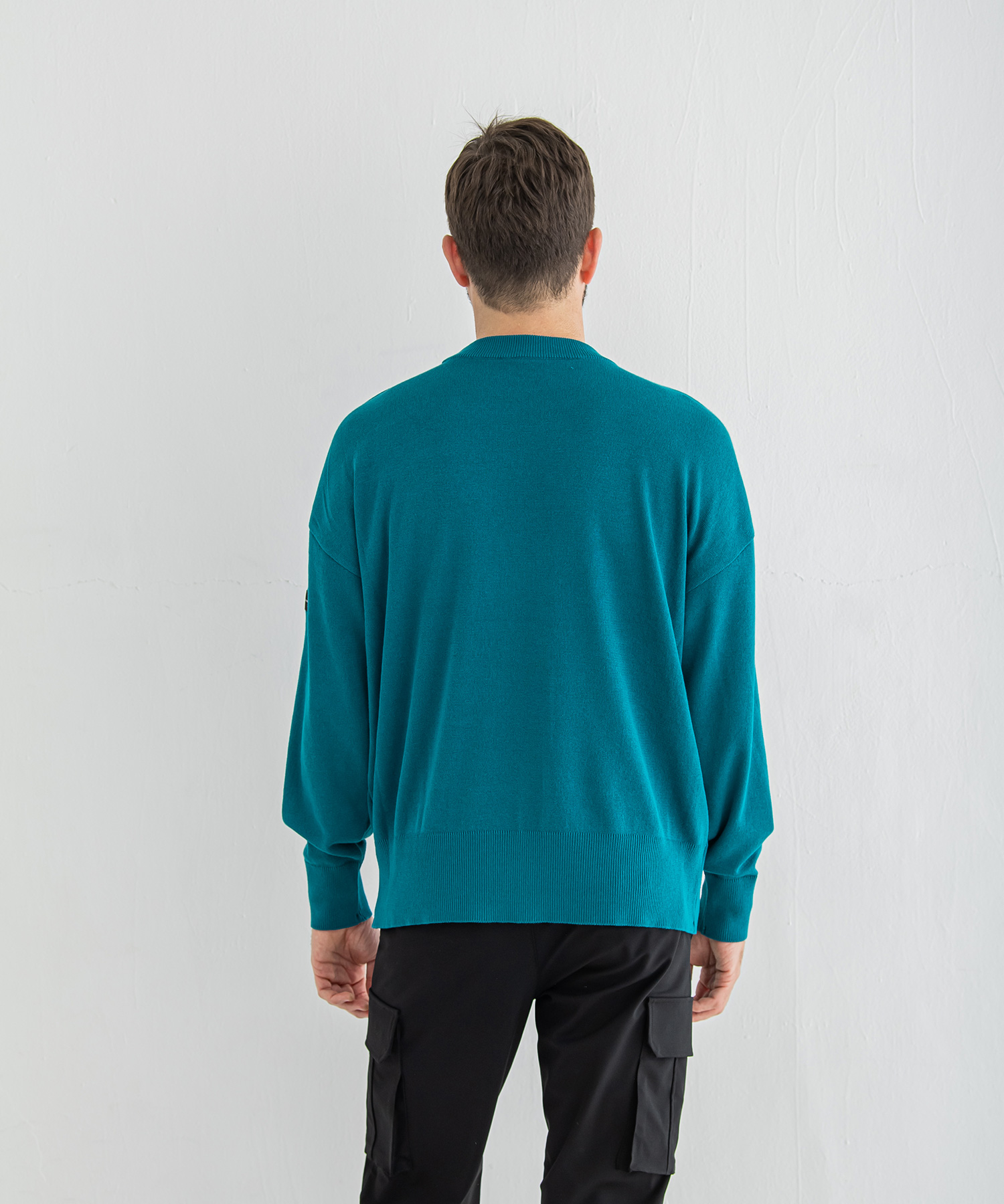 SILK KNT OVER LONG SLEAVE