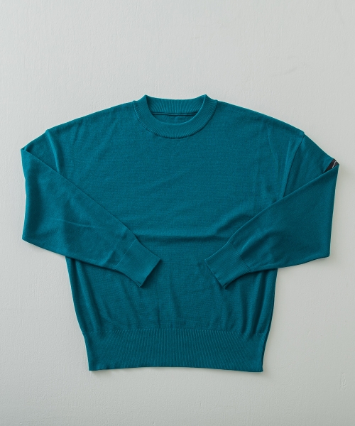 SILK KNT OVER LONG SLEAVE