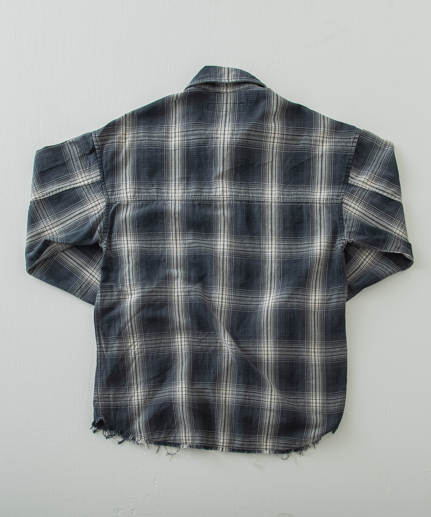 grunge check shirt