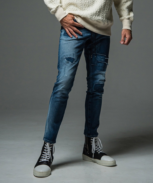 MICK DENIM JERSEY