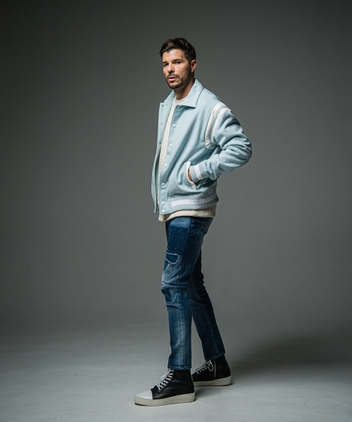 MICK DENIM JERSEY