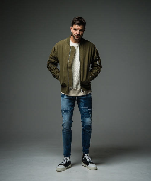 MICK DENIM JERSEY