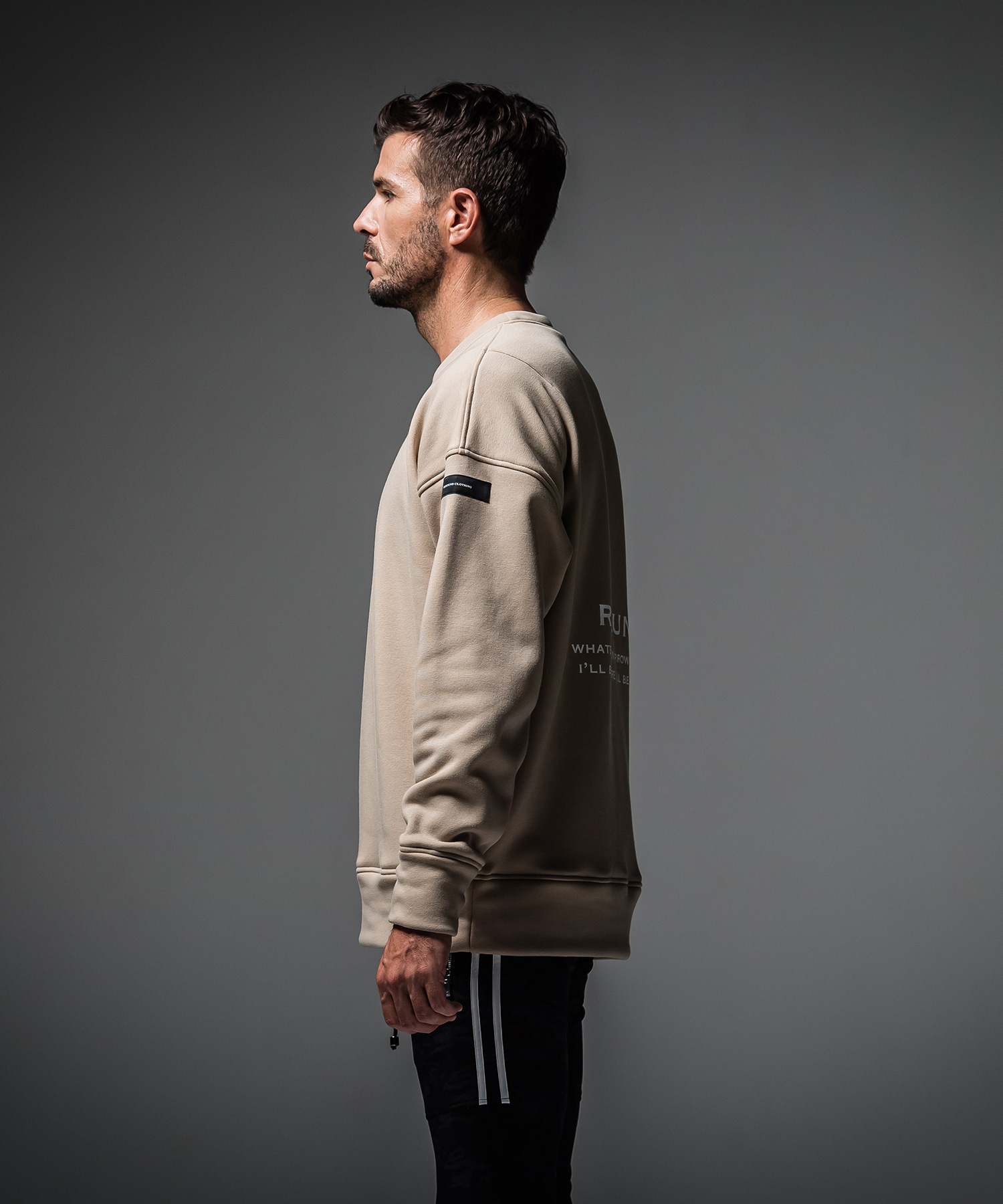 ID BACKROGO velours fleece drop trainer