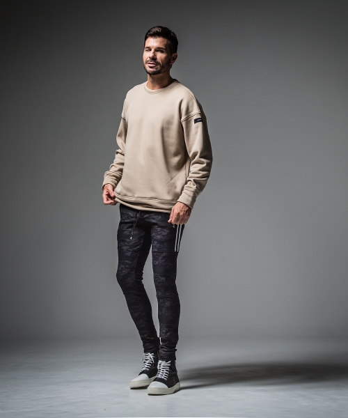 ID BACKROGO velours fleece drop trainer