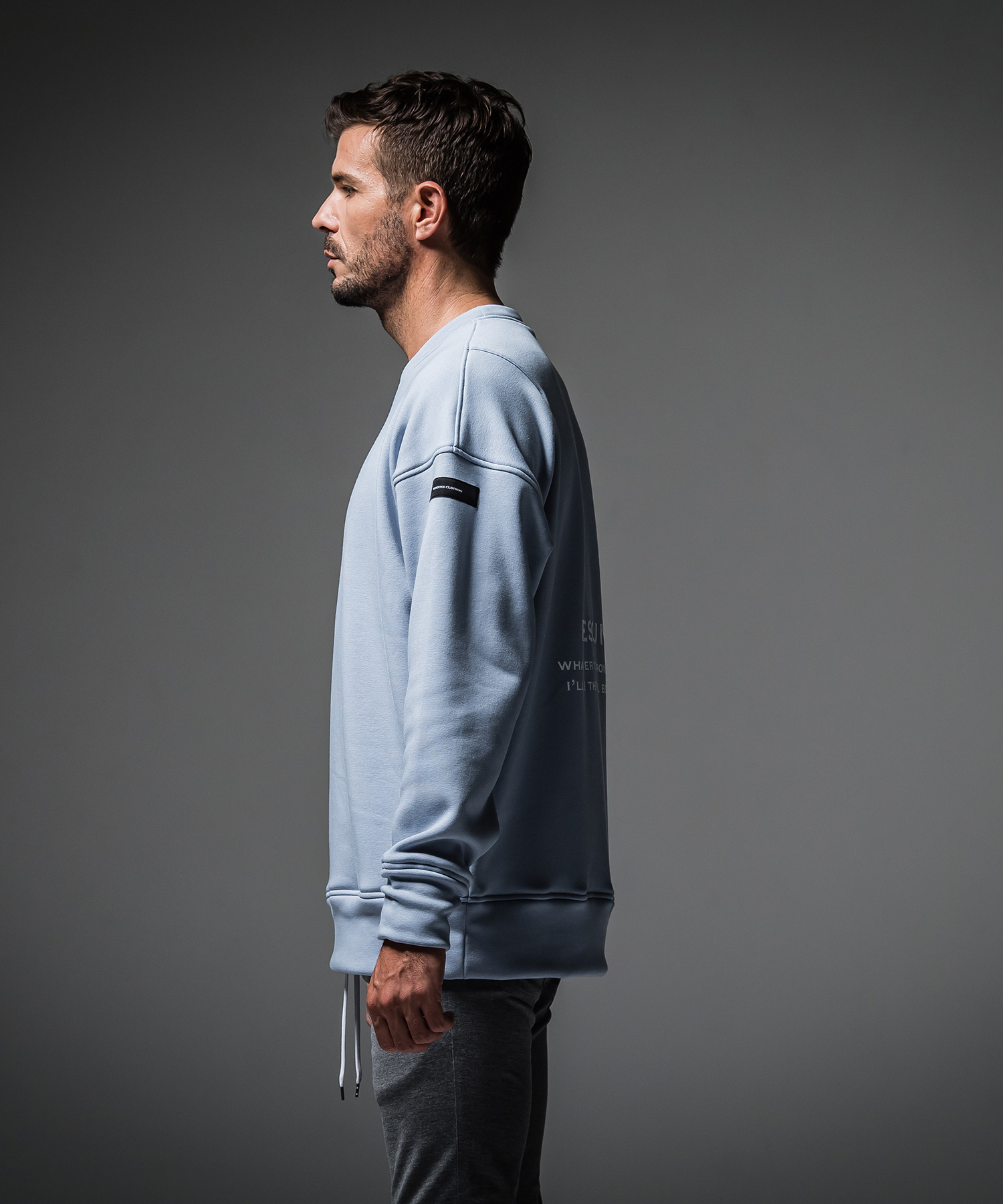 ID BACKROGO velours fleece drop trainer