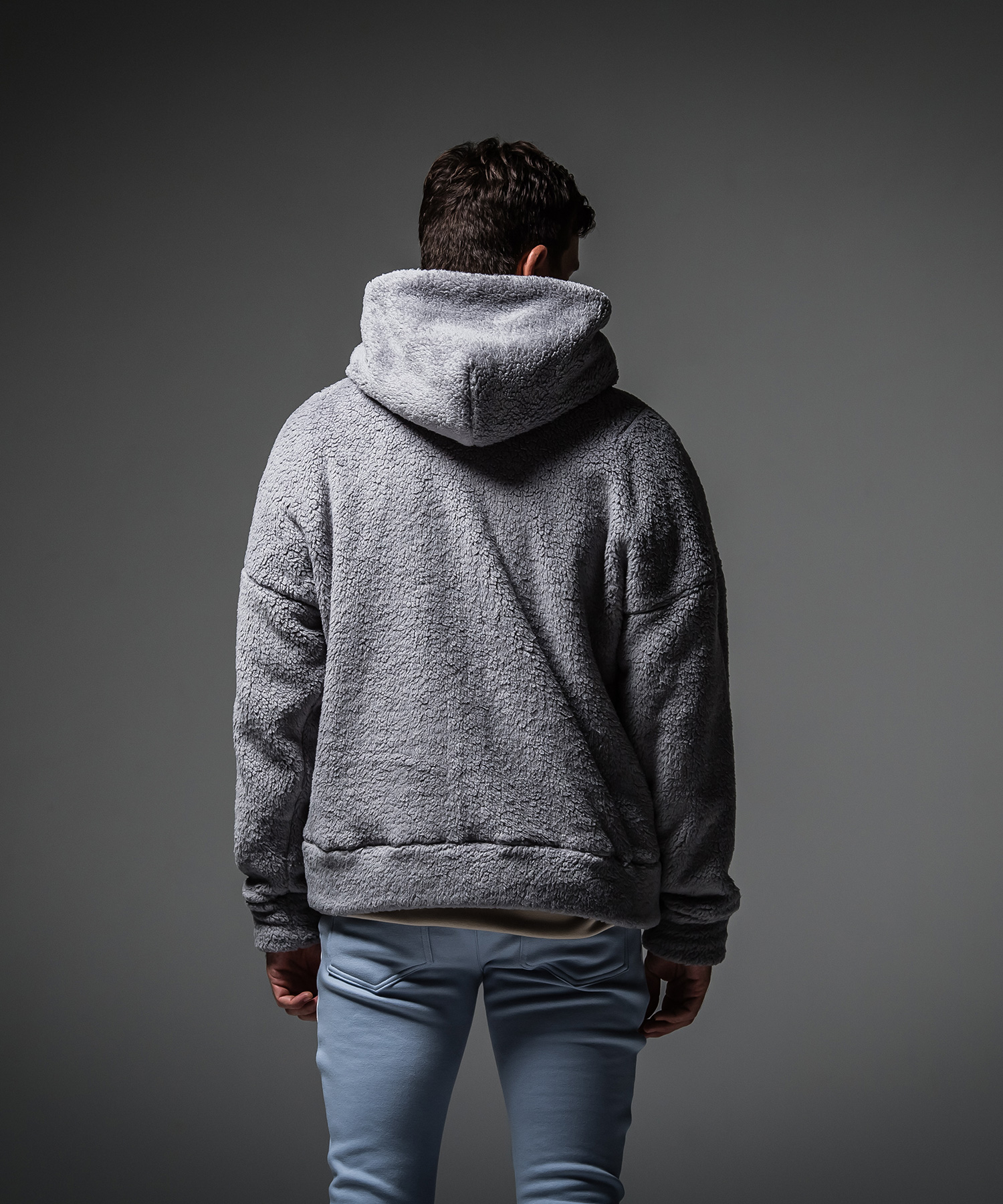 boa zip loose hoodie