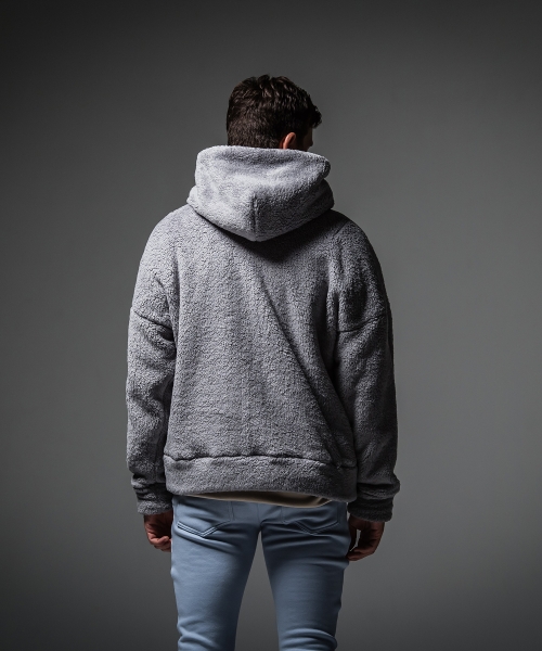boa zip loose hoodie