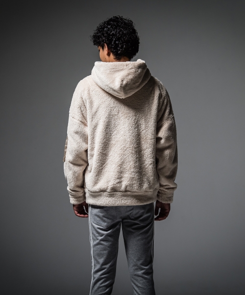 boa zip loose hoodie