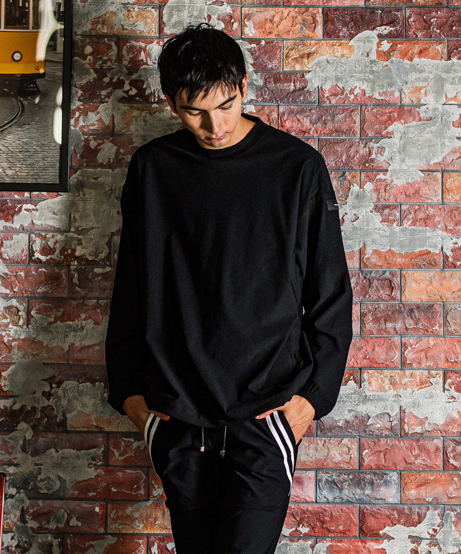 NYLON TECH pullover