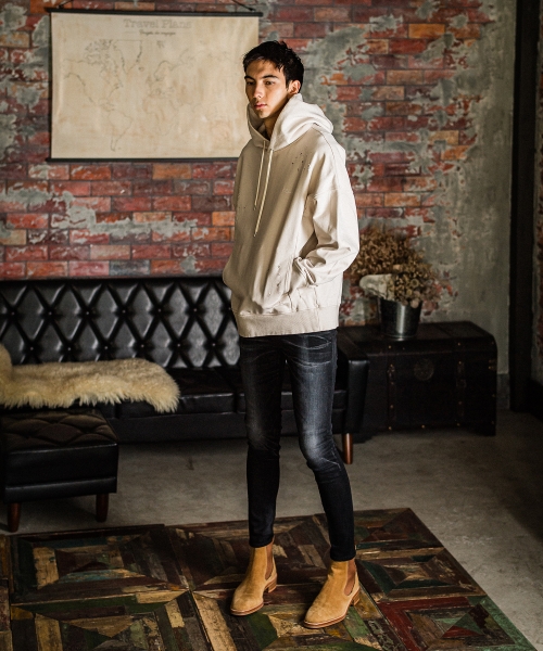 VINTEAGE  loose hoodie