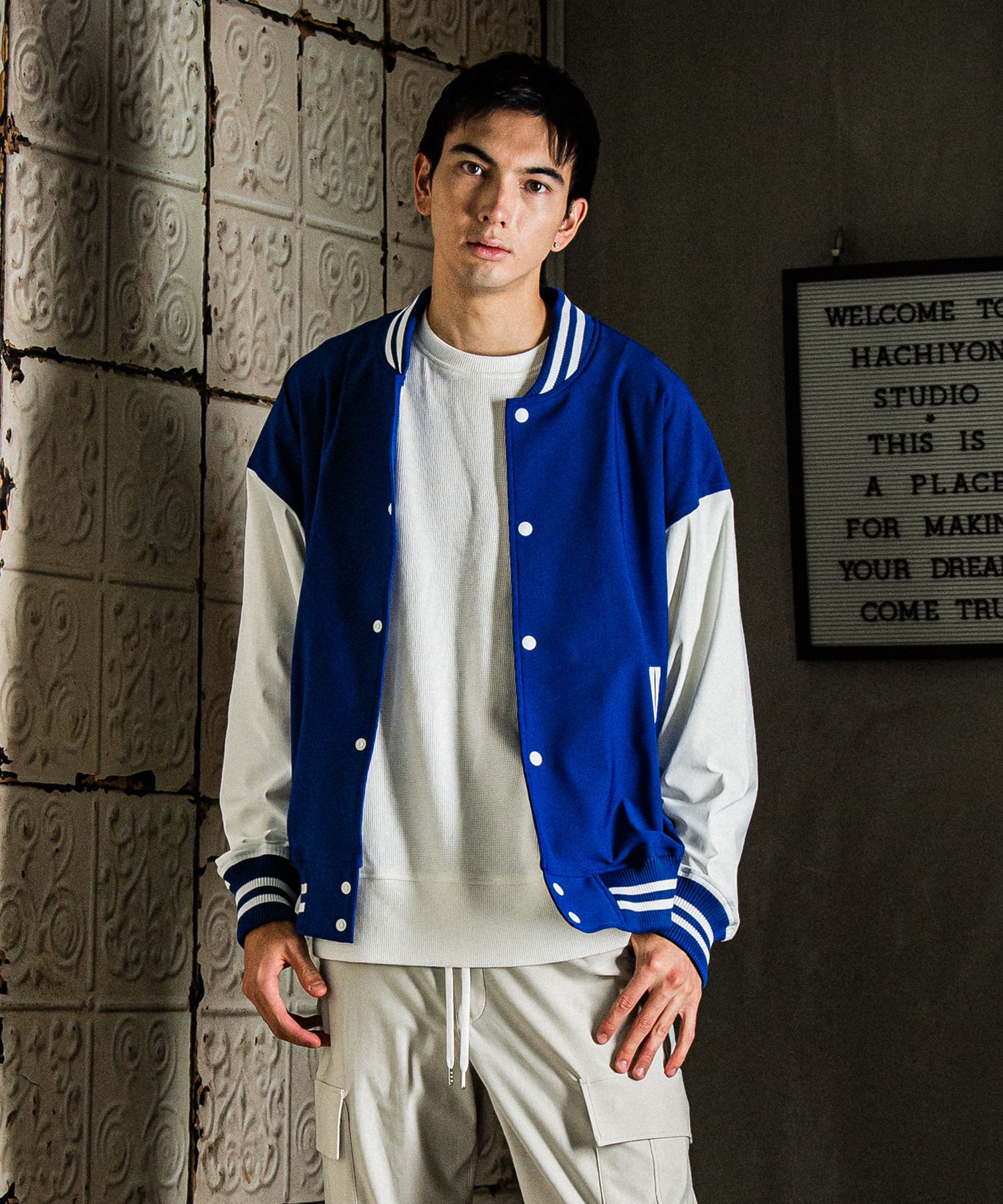 TECH OVER VARSITY JACKET