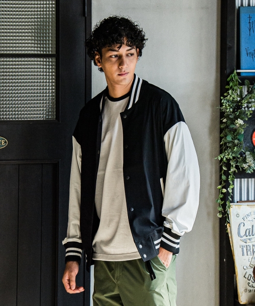 TECH OVER VARSITY JACKET