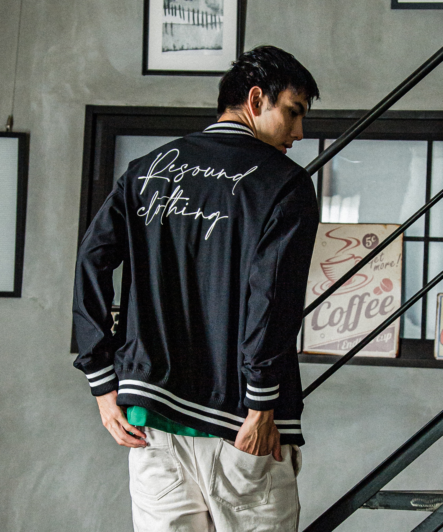 TECH OVER VARSITY JACKET