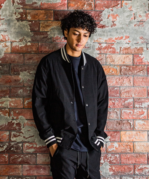 TECH OVER VARSITY JACKET