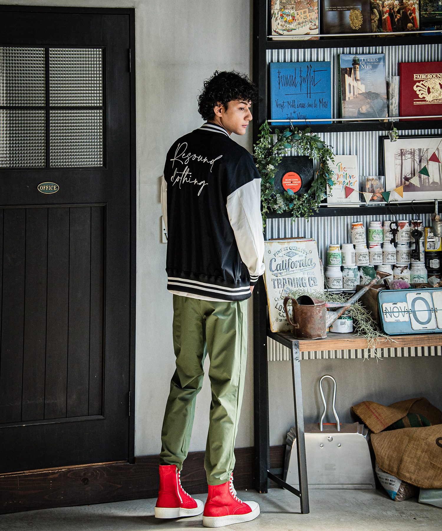 TECH OVER VARSITY JACKET