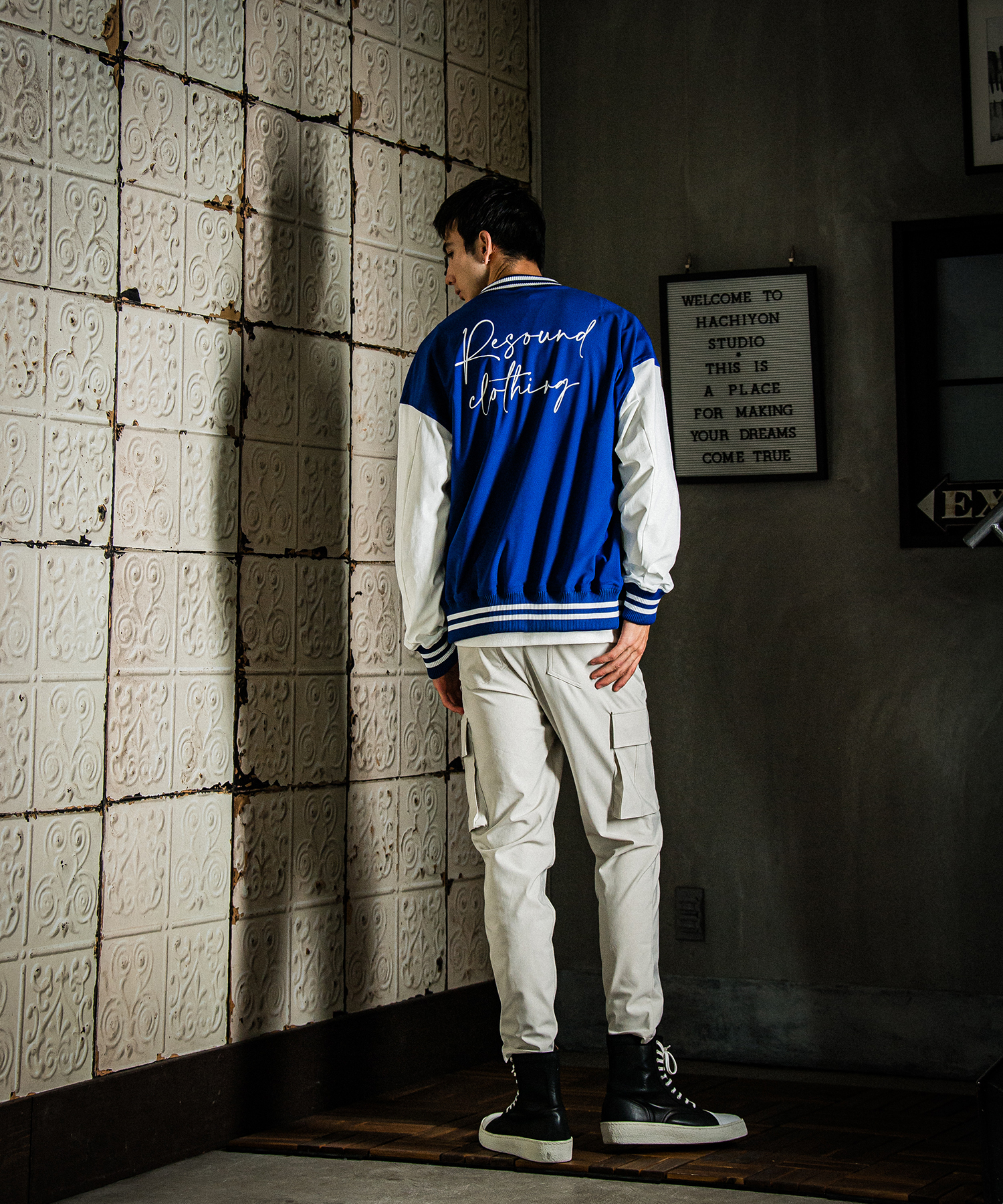 TECH OVER VARSITY JACKET