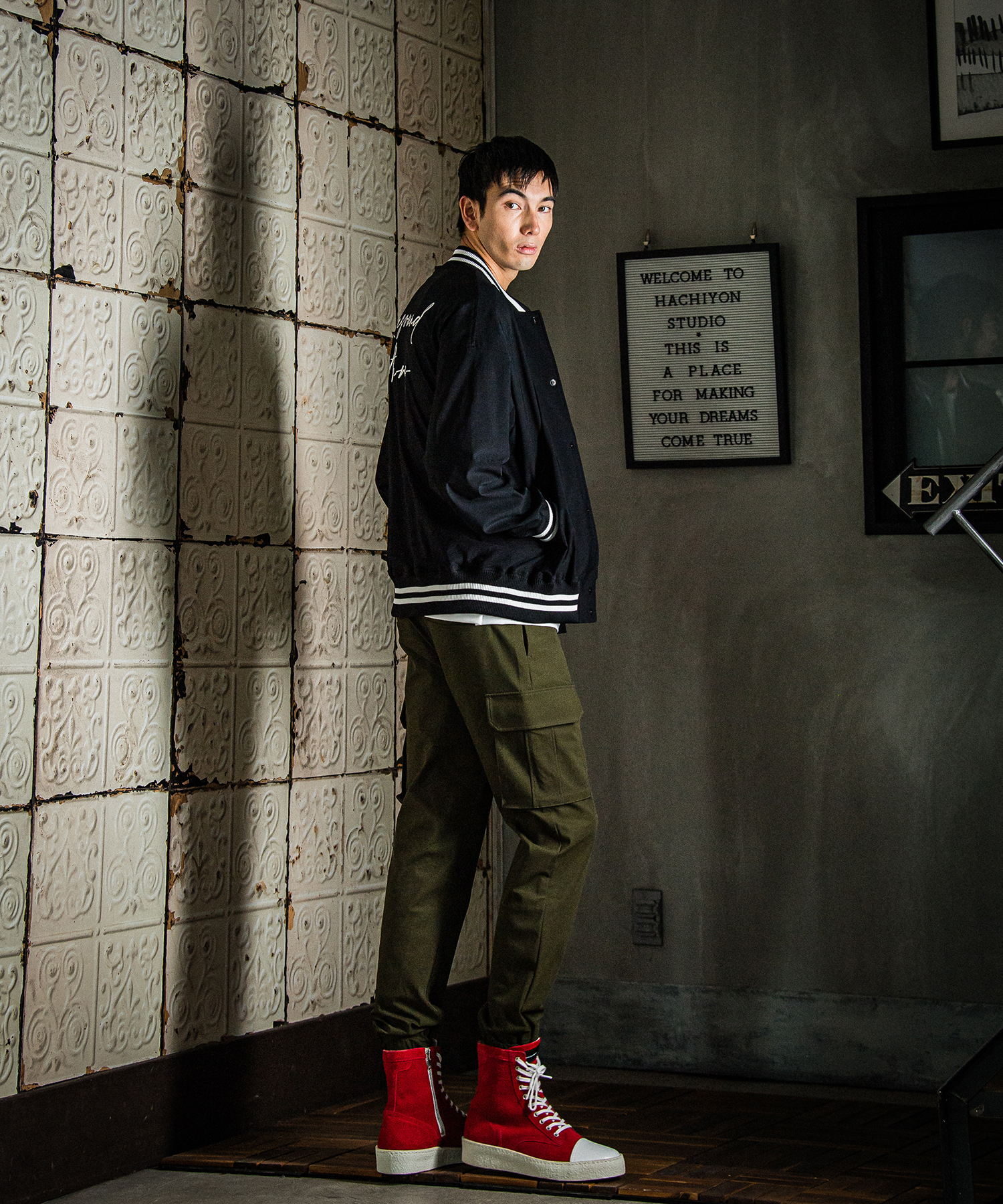 タグ付き スタジャン RESOUND CLOTHING RESOUNDCLOTHING OFFICIAL