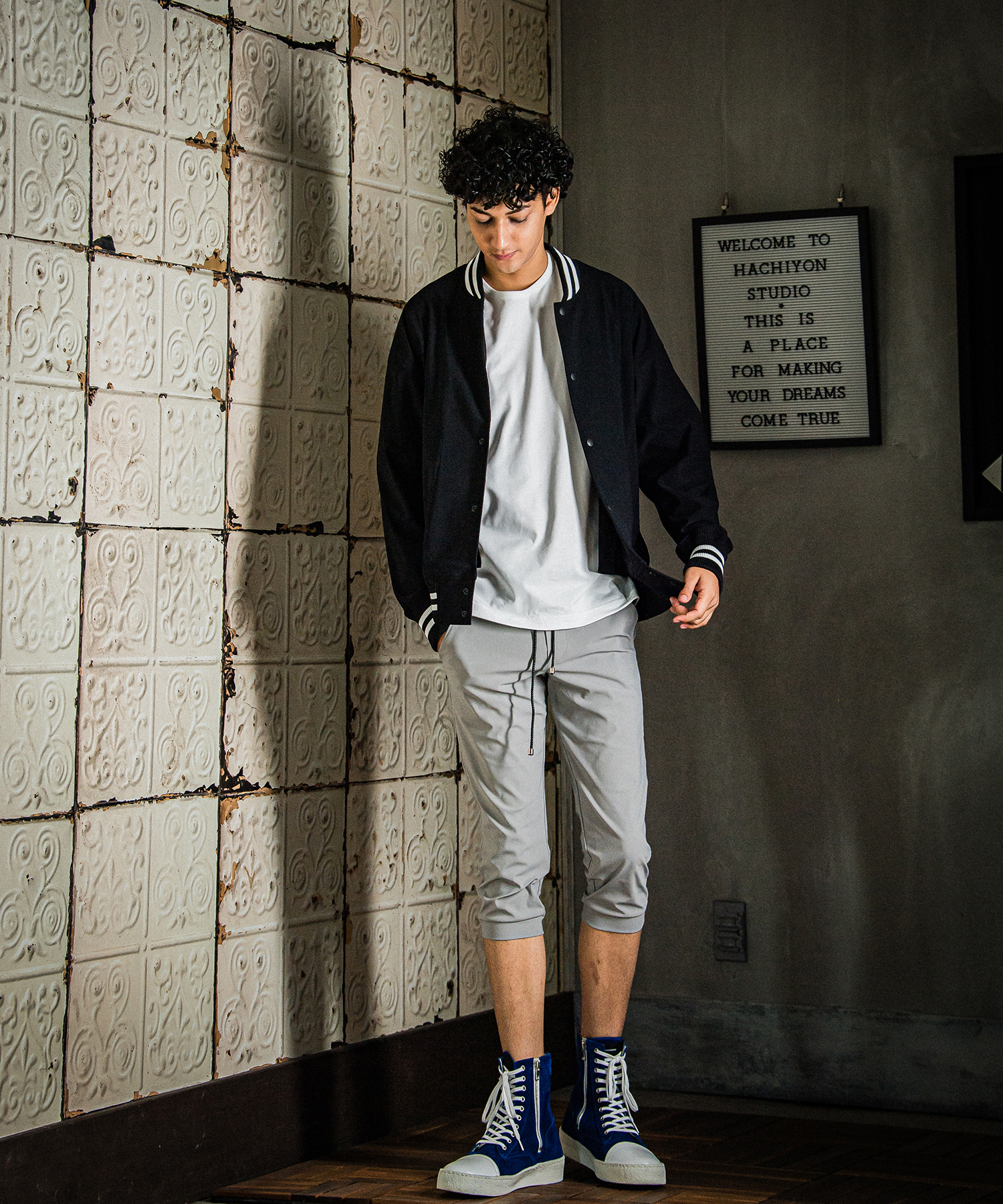 TECH OVER VARSITY JACKET