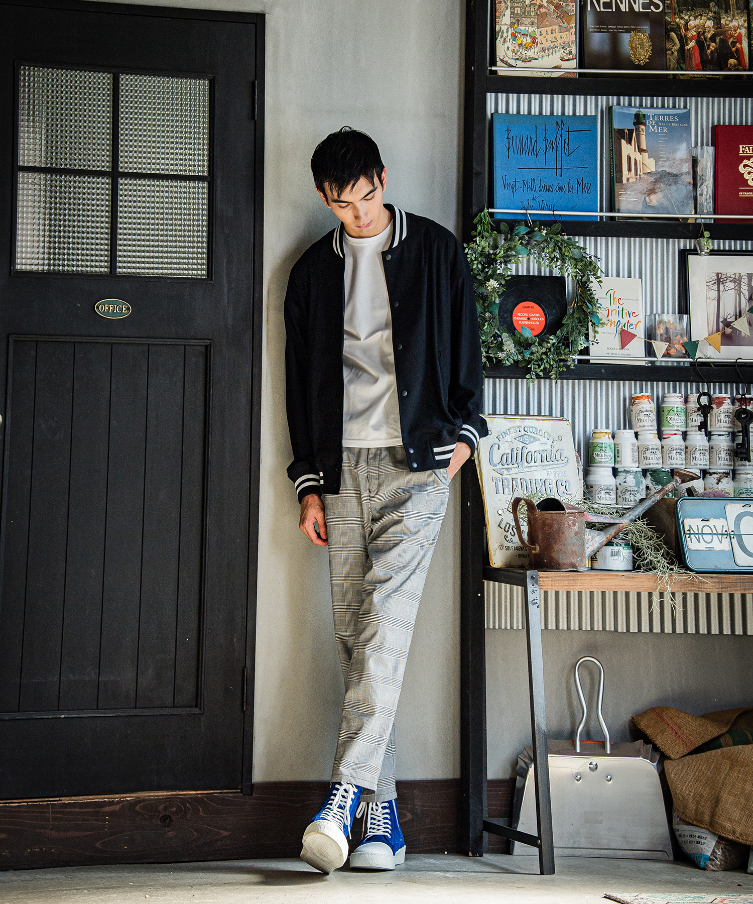 TECH OVER VARSITY JACKET