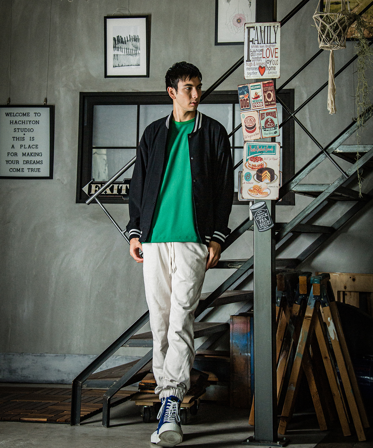 TECH OVER VARSITY JACKET