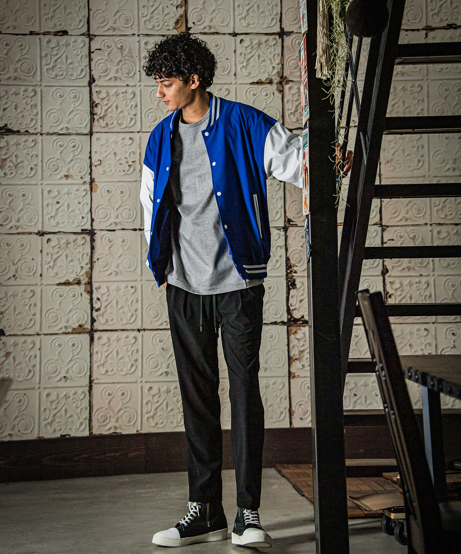 TECH OVER VARSITY JACKET