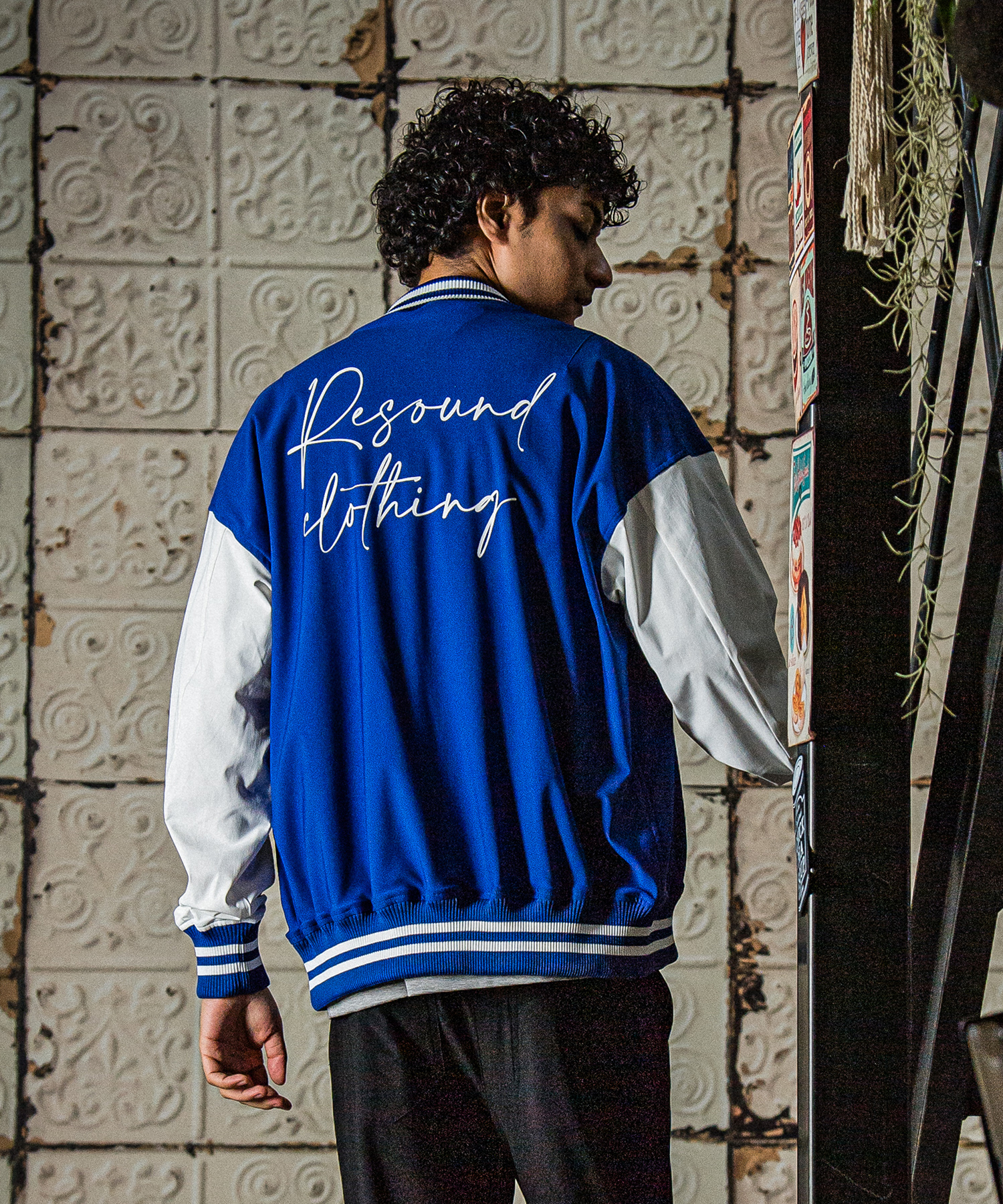 TECH OVER VARSITY JACKET