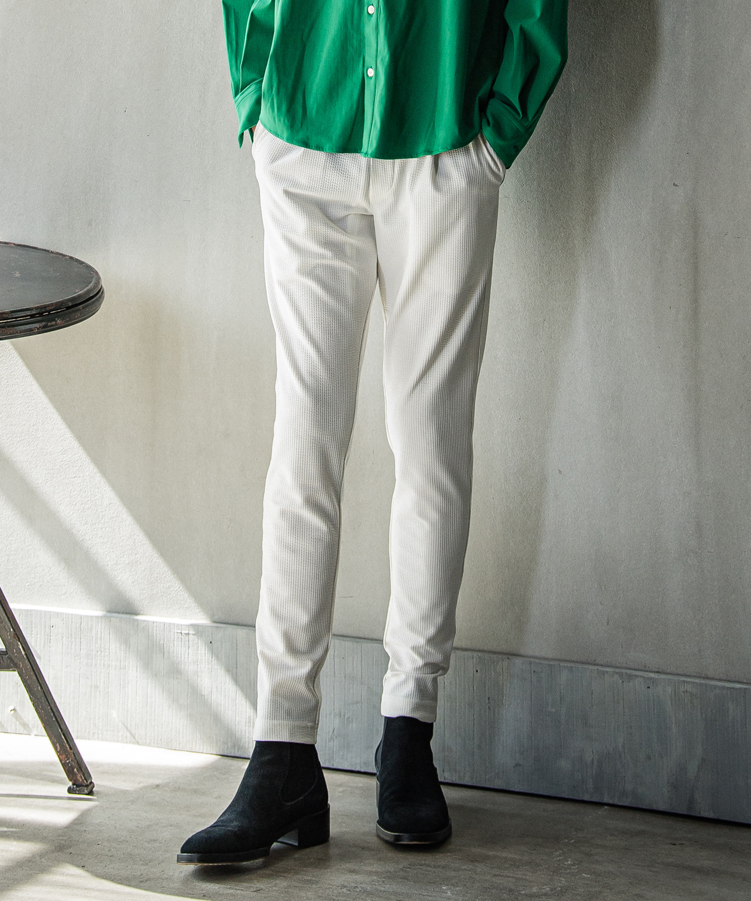 CHRIS EASY TUCK PANTS