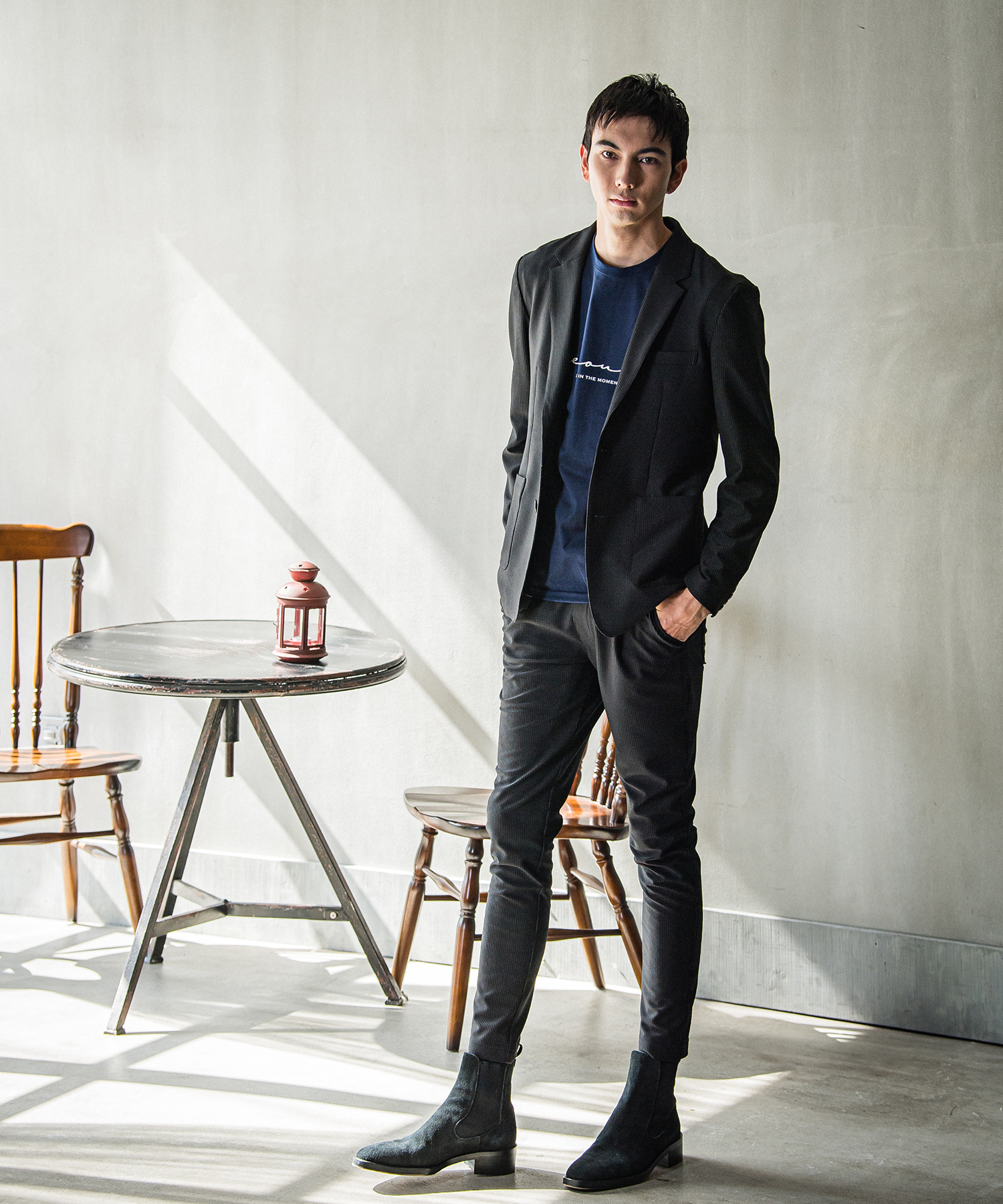 CHRIS EASY TUCK PANTS