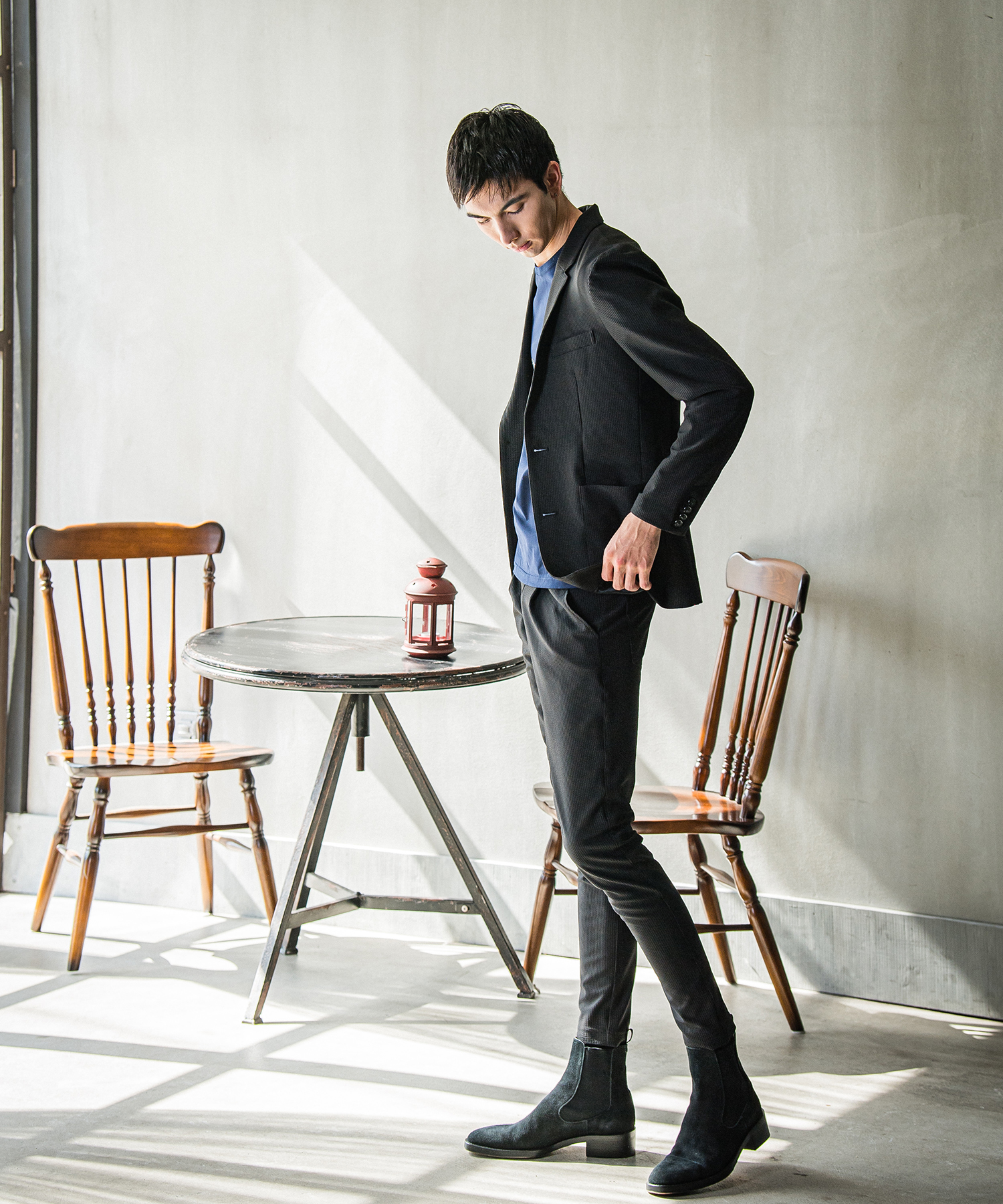 CHRIS EASY TUCK PANTS