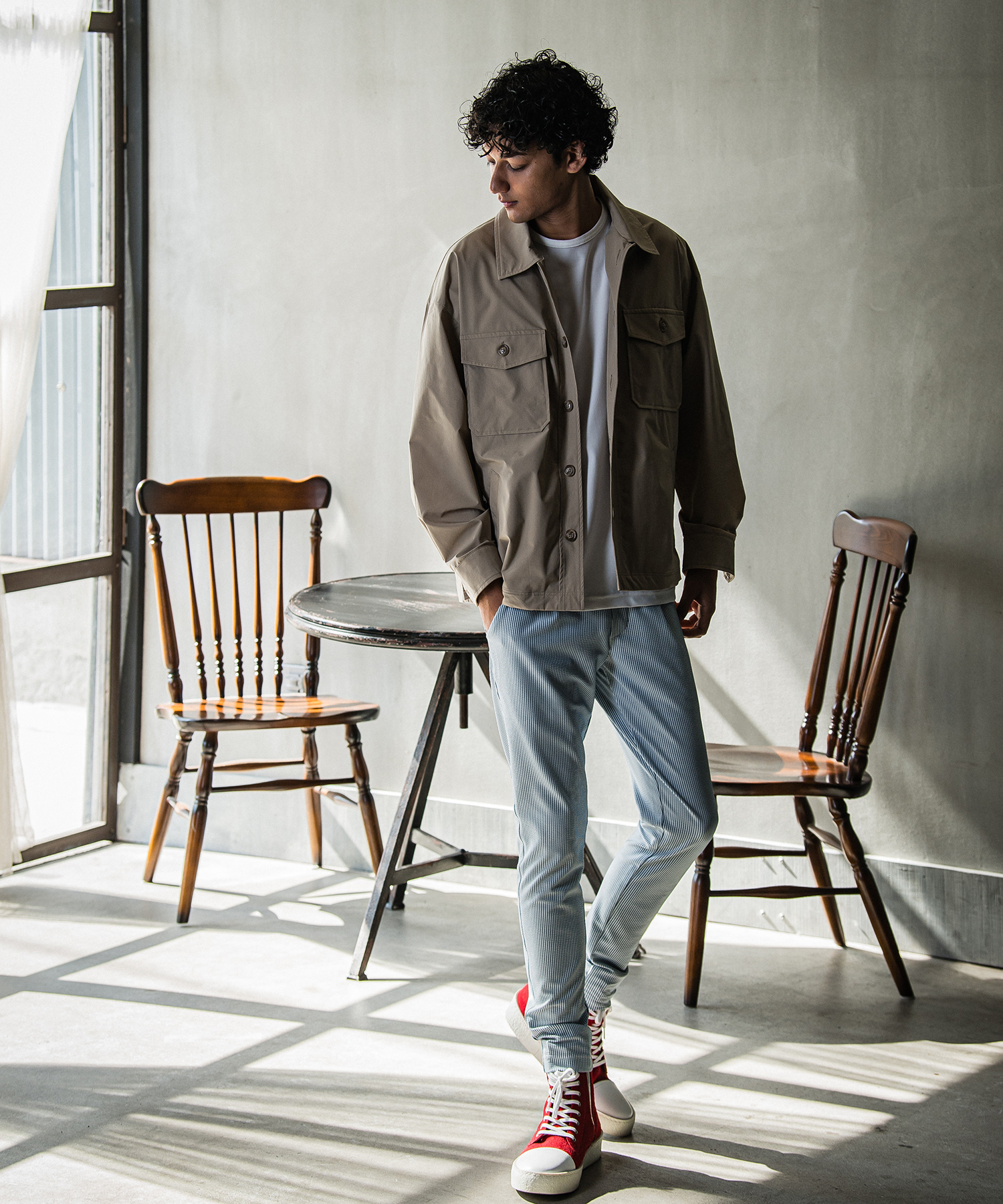 CHRIS EASY TUCK PANTS