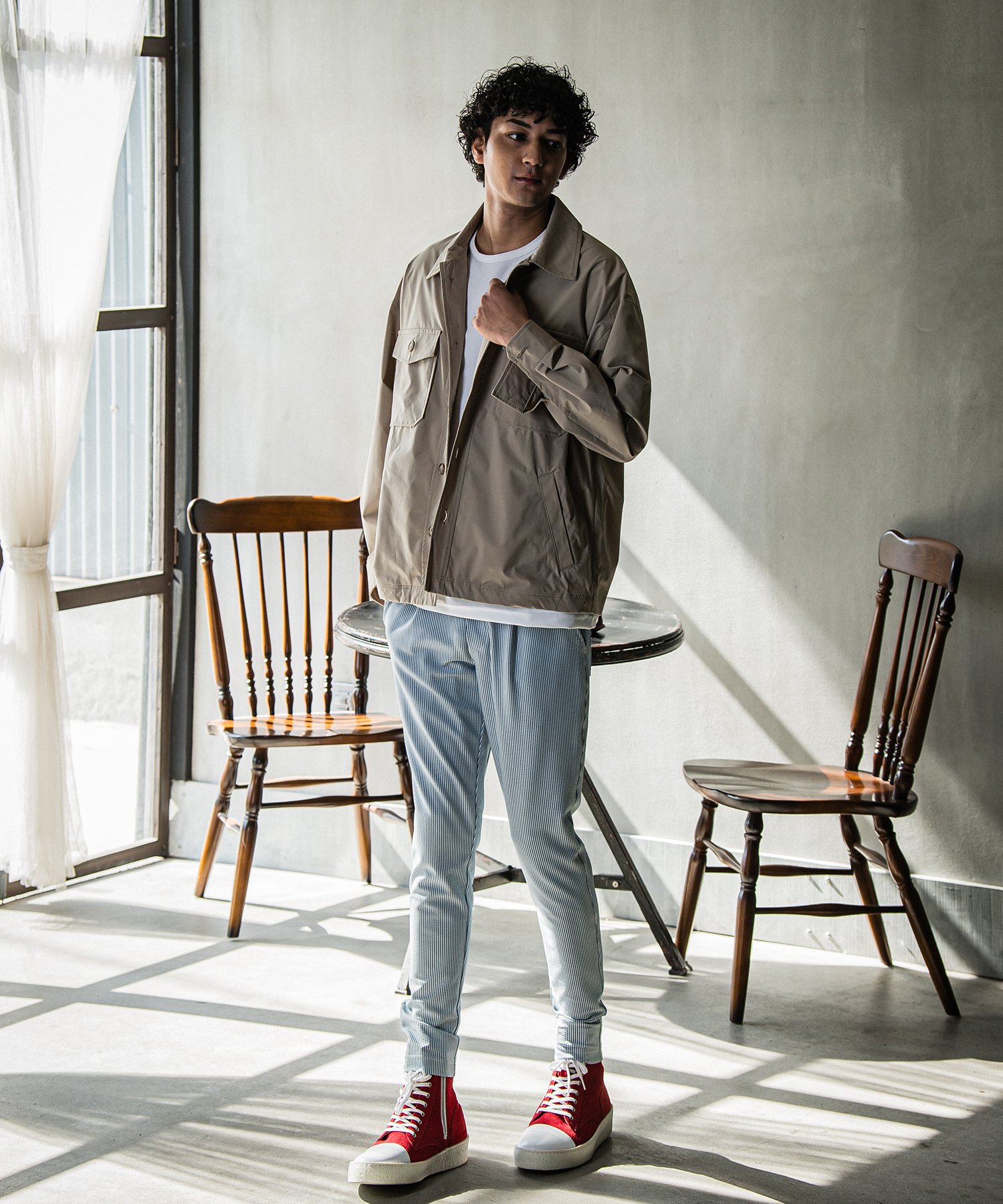 CHRIS EASY TUCK PANTS