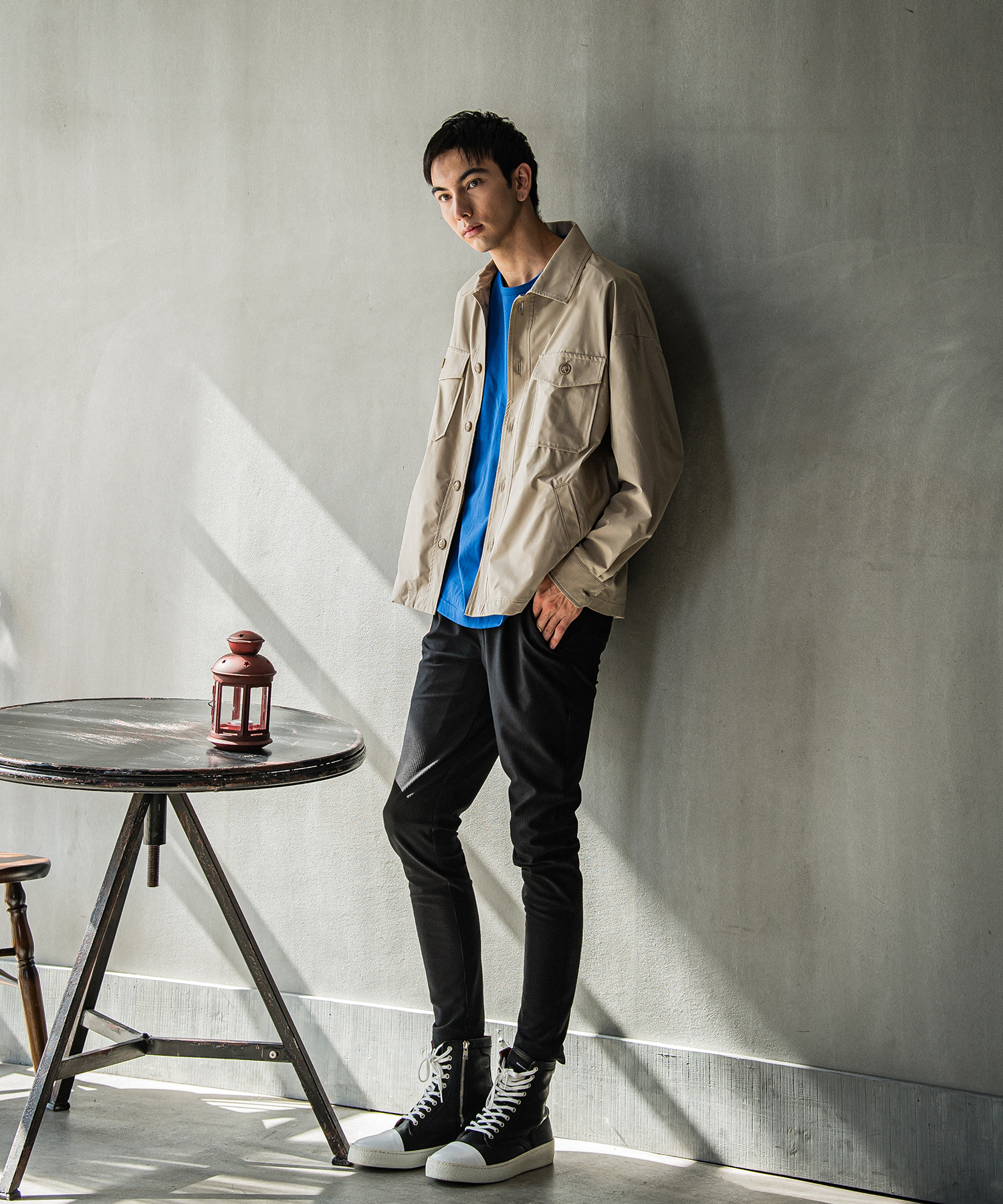 CHRIS EASY TUCK PANTS