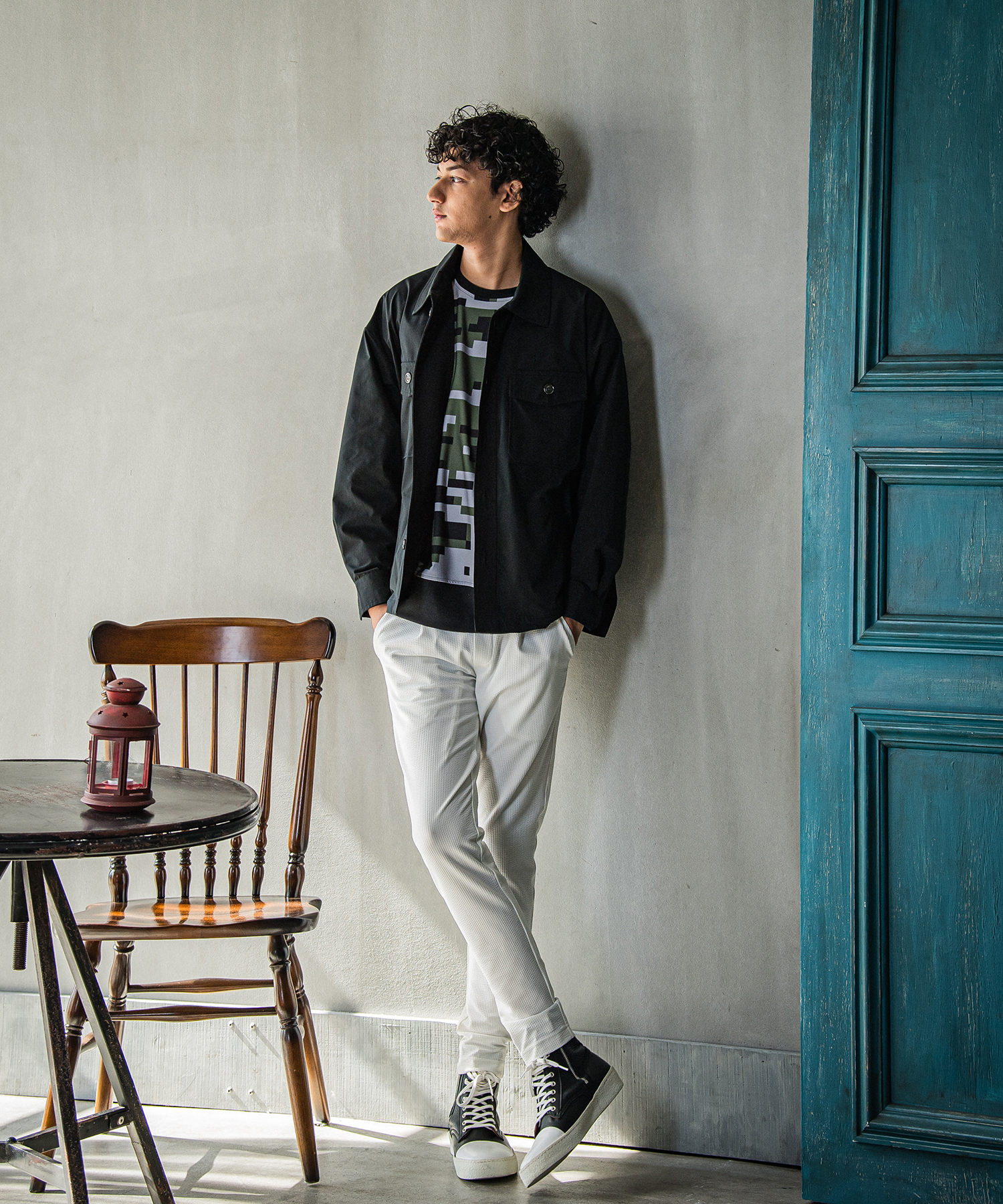 CHRIS EASY TUCK PANTS