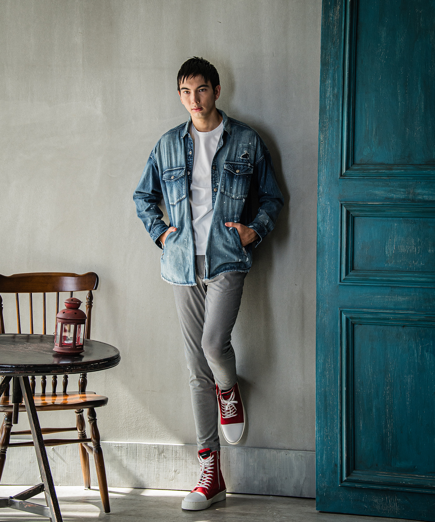 CHRIS EASY TUCK PANTS