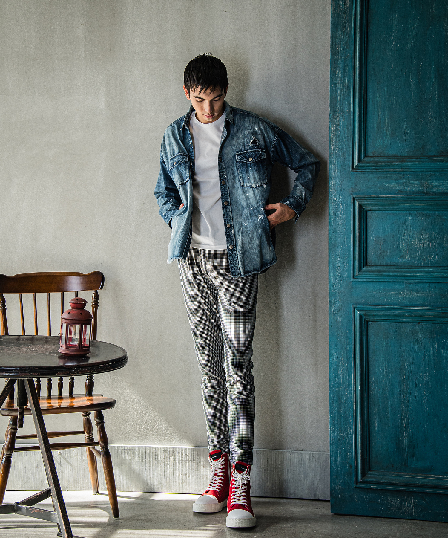 CHRIS EASY TUCK PANTS