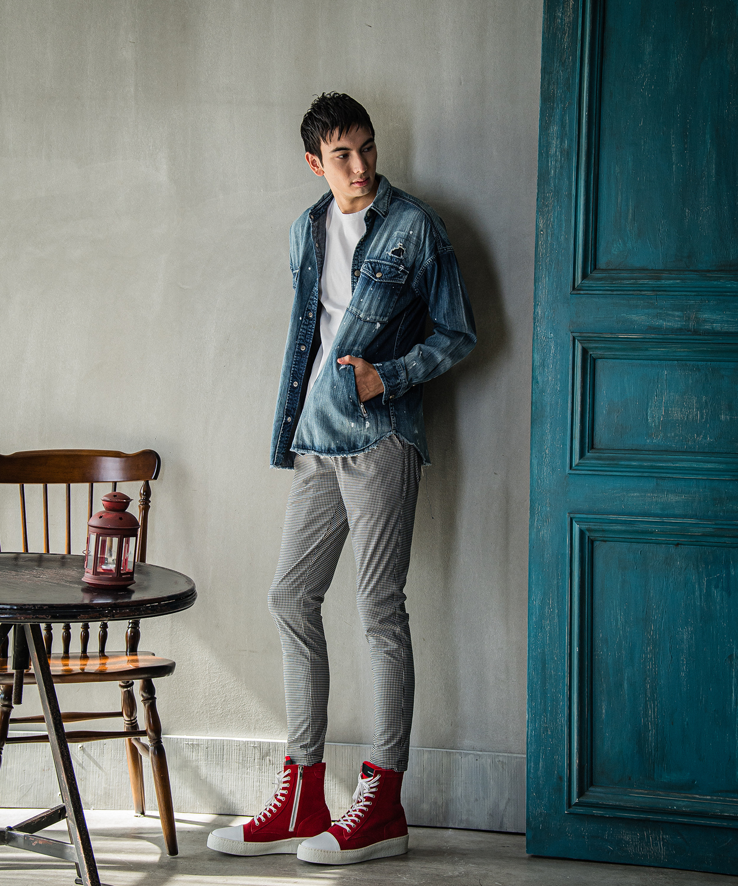 CHRIS EASY TUCK PANTS