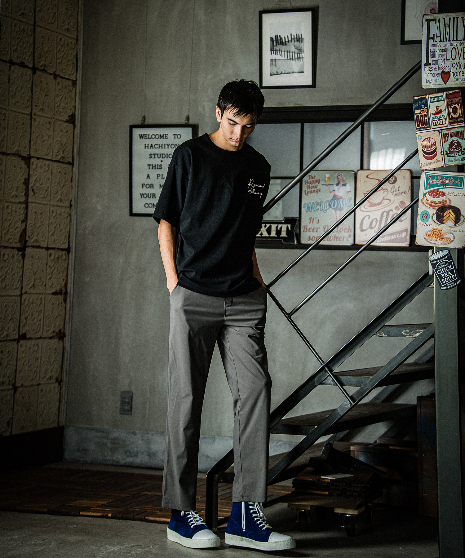 CHRIS EASY WIDE PANTS