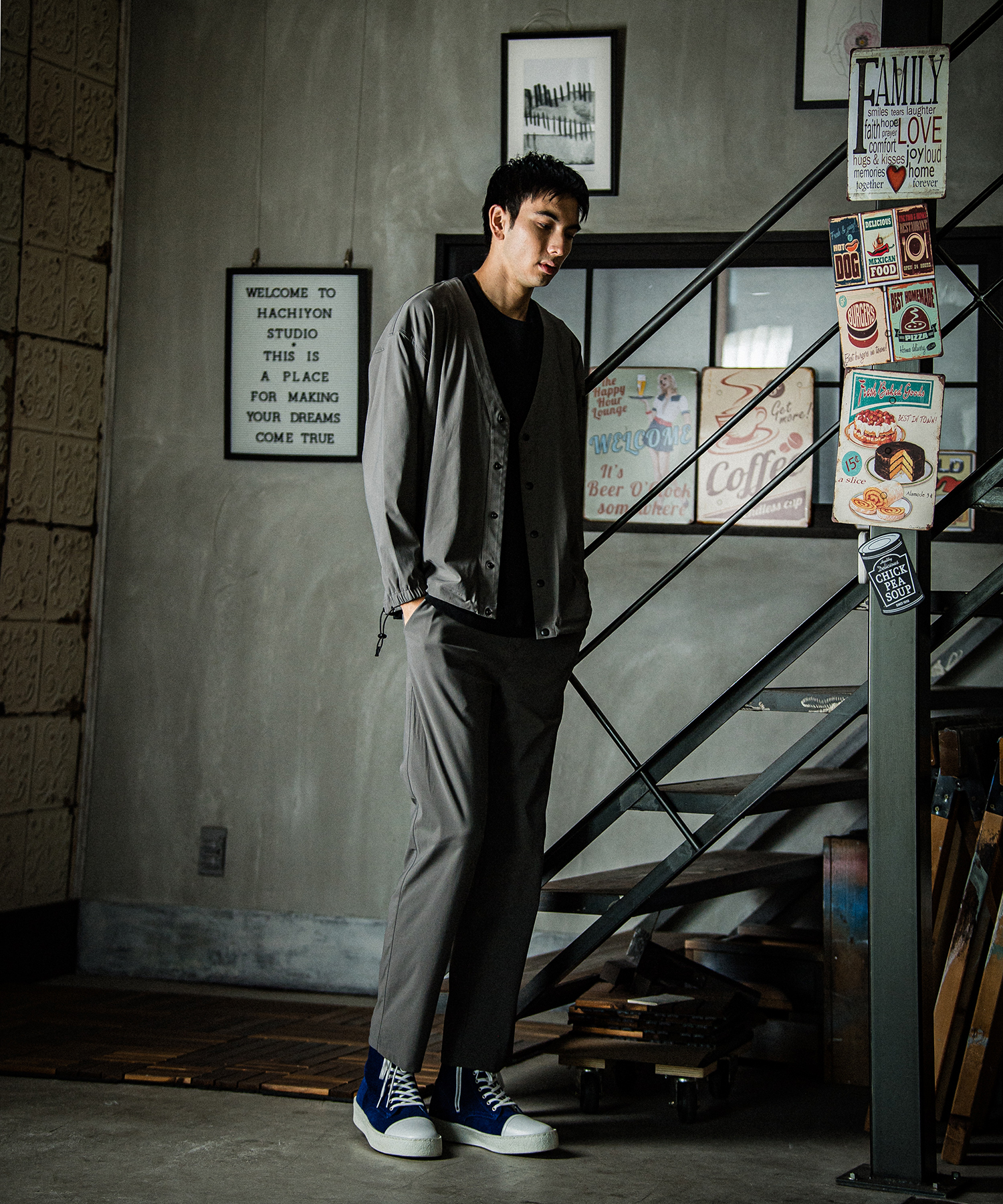 CHRIS EASY WIDE PANTS