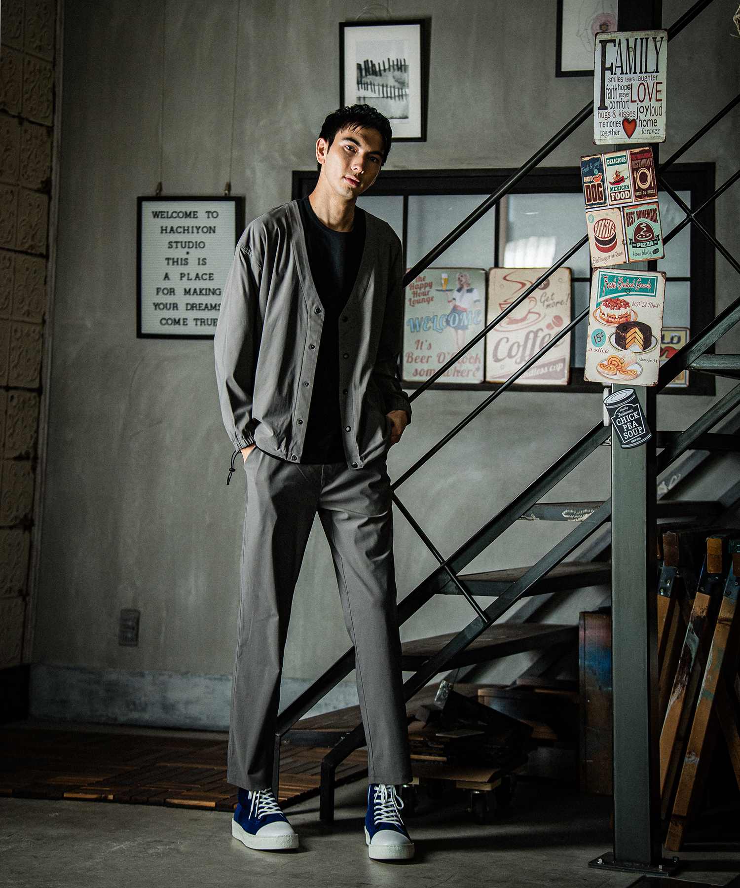 CHRIS EASY WIDE PANTS